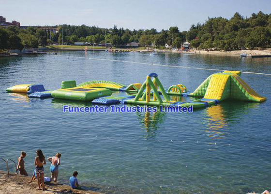 Υψηλό πάρκο νερού Bouncy διάρκειας, προληπτικό φάρμακο διάβρωσης θαλάσσιου νερού πάρκων αθλητικού νερού Aqua