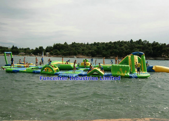 Υψηλό πάρκο νερού Bouncy διάρκειας, προληπτικό φάρμακο διάβρωσης θαλάσσιου νερού πάρκων αθλητικού νερού Aqua