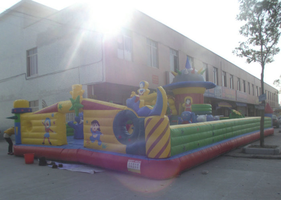 Μεγάλου μεγέθους διογκώσιμα υλικά Bouncy Juming Castle ασφάλειας λούνα παρκ υψηλά