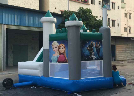 Χτύπημα εμπορικό Bouncy Castle, διογκώσιμο σπίτι αέρα ασφάλειας άλματος εύκολα που βάζει επάνω